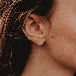 925 boucles d'oreilles manchette en argent sterling&nbsp;JE1064B