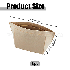 Inserto organizer per borsa in feltro&nbsp;AJEW-WH0880-56