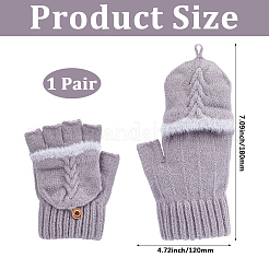 1 Paar fingerlose Handschuhe aus Acrylfaser&nbsp;COHT-CY0001-03B