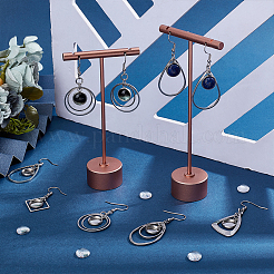 10 paire de 5 kits de fabrication de boucles d'oreilles pendantes en acier inoxydable 304&nbsp;EJEW-UN00028