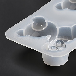 Silikonformen für Schlüsselanhänger&nbsp;DIY-G079-11B