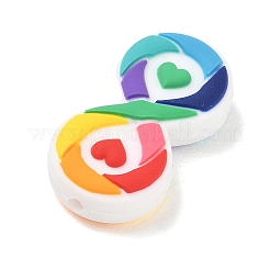 Perles de silicone sur le thème de l'autisme&nbsp;SL-CBAF318-D01