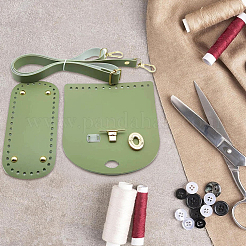 1 Set handgefertigte Häkel-Zubehör-Sets für Umhängetaschen aus PU-Leder&nbsp;PURS-CL0001-37A