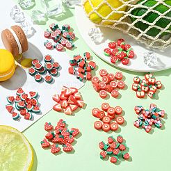 260pcs 12 Arten handgemachte Polymer-Ton-Perlen&nbsp;CLAY-CJ0001-89