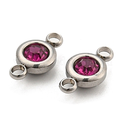 Connettori con maglie in strass in acciaio inossidabile 304&nbsp;STAS-P237-17P-08
