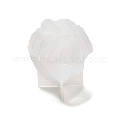 Moules en silicone pour bougies en forme de larme torsadée&nbsp;LS-DIY-G113-06A