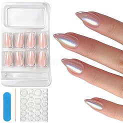 1 busta di unghie finte a pressione effetto sirena in plastica ABS&nbsp;MRMJ-CP0001-63