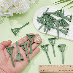 20 pieza de herrajes para broche de hierro y plástico&nbsp;JEWB-SC0001-97