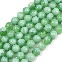 Fatto a mano perle di vetro filo&nbsp;LAMP-B056-10mm-02