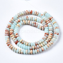 Brins de perles synthétiques aqua terra jasper&nbsp;X-G-S366-102A