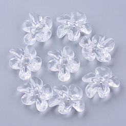 Transparente Acryl Perlen&nbsp;X-TACR-N006-01A