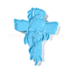DIY Kreuz & Totenkopf Wanddekoration Silikon Statue Formen&nbsp;LS-SIMO-H010-13