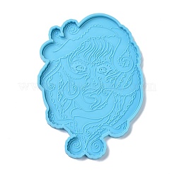 Moules de statue en silicone pour tapis de tasse&nbsp;DIY-C012-01
