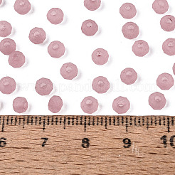 Perles de rocaille en verre transparent dépoli fgb&nbsp;SEED-N013-04A-06