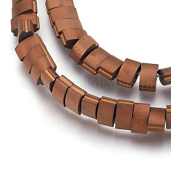 Chapelets de perles en hématite synthétique sans magnétique&nbsp;G-I208-16F-A