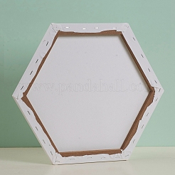 Toile vierge en bois apprêtée encadrée&nbsp;DIY-G019-02B