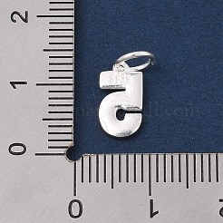 Série numérotée 925 breloques en argent sterling&nbsp;LS-STER-Q002-01F