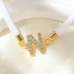 Bracelets réglables en nylon&nbsp;BJEW-C096-01G-14