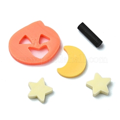 Halloween handgefertigte Fimo-Cabochons&nbsp;CLAY-M005-13