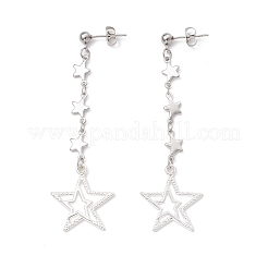 Pendientes de borla de aleación de estilo tibetano&nbsp;EJEW-TA00679