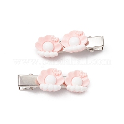 2 x Haarspange aus Harz mit Krokodilklemmen für Frauen und Mädchen.&nbsp;PHAR-JH00138
