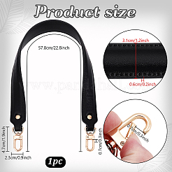 Sangle de sac en cuir poignées de sac&nbsp;FIND-WH0433-87B-02