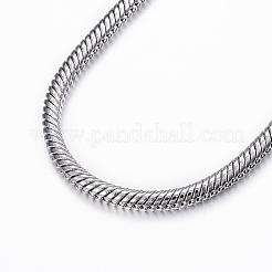 Anlaufgeschützte Schlangenkettenarmbänder aus Edelstahl 304&nbsp;BJEW-H491-01P
