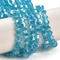 Chapelets de perles en verre&nbsp;LS-EGLA-S056-3mm-03