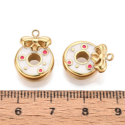 304 Edelstahl-Emaille-Anhänger&nbsp;STAS-T068-10B