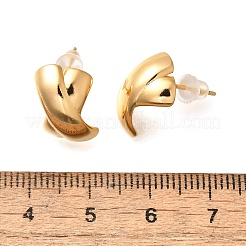 Orecchini in ottone&nbsp;EJEW-Z083-02G