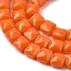 Chapelets de perles en verre opaques&nbsp;GLAA-L050-C18