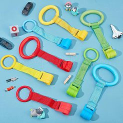 8 anello di trazione per letto da gioco in plastica a 8 stili&nbsp;AJEW-FH0001-94