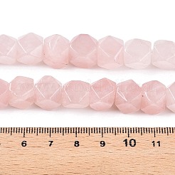 Natürlichen Rosenquarz Perlen Stränge&nbsp;G-T38-27