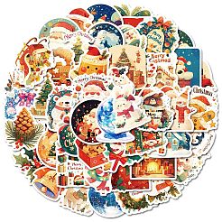 50 autocollant en papier sur le thème de Noël&nbsp;PW-WGFB5D6-01