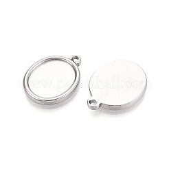 Pendentifs cabochons en acier inoxydable 304&nbsp;STAS-T067-69P