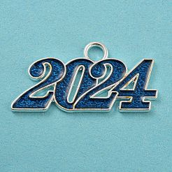 Pendente smaltati in lega&nbsp;PALLOY-ZX001-12S-04