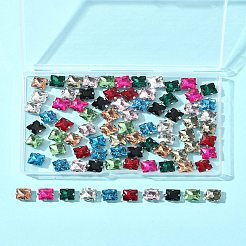 80 Stück 10 Farben Strass aufnähen&nbsp;RGLA-FS0001-16