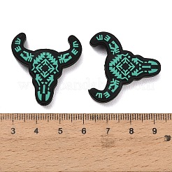 Perles en silicone écologique de qualité alimentaire sur le thème du Far West&nbsp;SIL-T058-04D