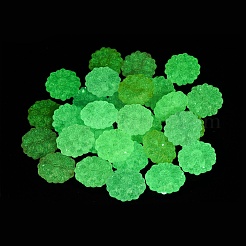 Leuchtende transparente Acrylperlen LACR-S001-15D