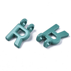 Pendenti con collegamento a 2 anello in lega verniciati a spruzzo&nbsp;X-PALLOY-T075-48R-RS