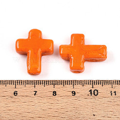 Perles vernissées manuelles&nbsp;LAMP-N024-44I