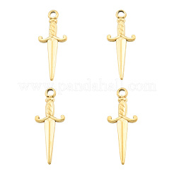 Placcatura ionica (ip) 201 pendenti in acciaio inossidabile&nbsp;STAS-N098-246LG