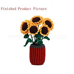 DIY-Sonnenblumen-Pflanzgefäß&nbsp;PW-WG38512-01