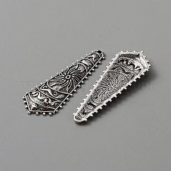 Pendentifs en alliage de style tibétain&nbsp;TIBEP-WH0002-36