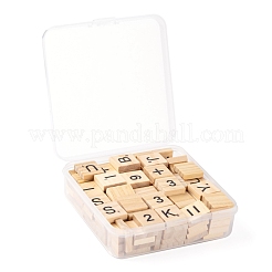 120 Stk. 2 Holzcabochons im Stil&nbsp;WOOD-LS0001-19