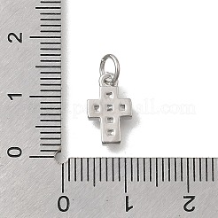 Ottone micro spianare pendenti zirconi&nbsp;KK-D431-069P