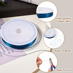 Abalorios de vidrio pintado para hornear hebras&nbsp;CWIR-TAC0002-02A-04