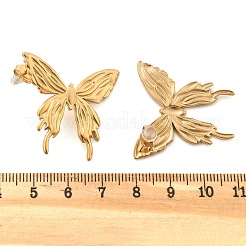 Ohrstecker aus 304 Edelstahl für Damen&nbsp;EJEW-K306-21G