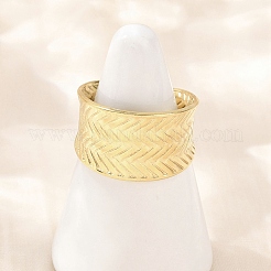 Anelli polsini in acciaio inossidabile 304&nbsp;RJEW-D332-012E-G