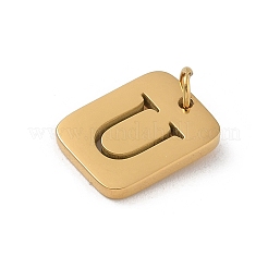 Anhänger aus 304 Edelstahl&nbsp;STAS-R001-01G-U